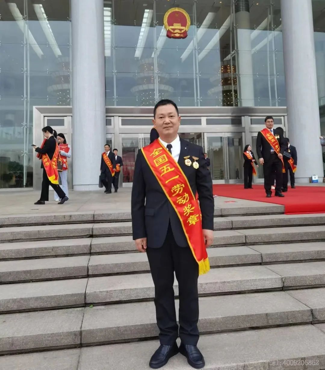 【五月禮贊】公司1名員工榮獲全國五一勞動獎章！(圖5)